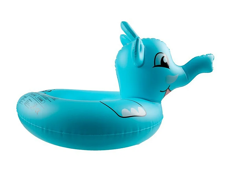 Bouée Gonflable Enfant dès 3ans et + pour Piscine & Plage, Flotteur ø49cm - Éléphant ø49cm