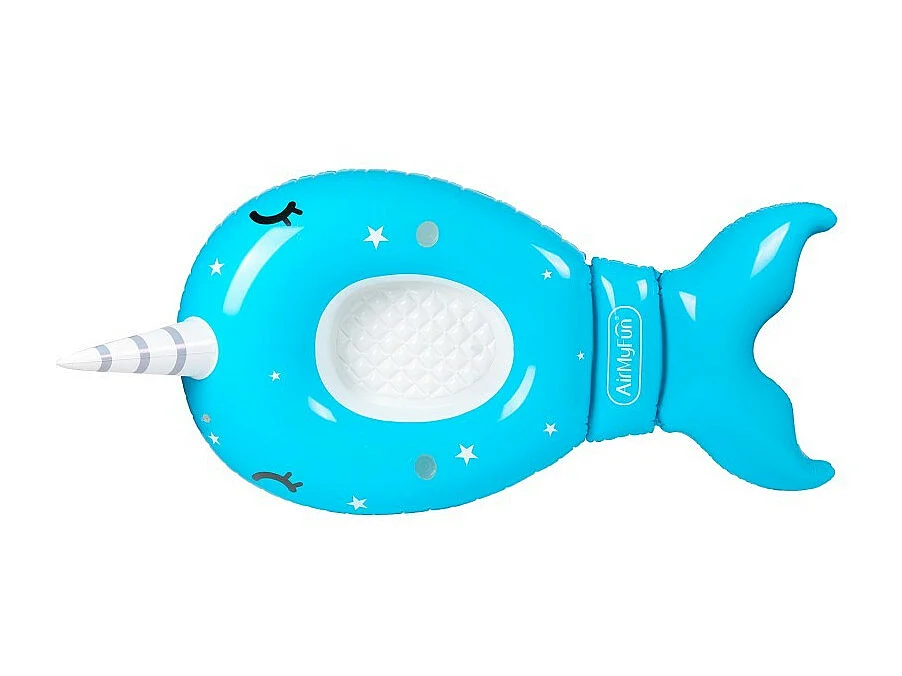 Matelas Gonflable d'Eau Géant, Ultra Confort, pour Piscine & Plage - Licorne Des Mers 220 x 115 x 78 cm