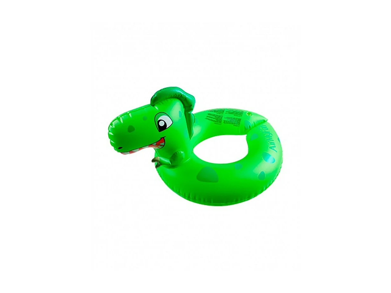 Bouée Gonflable Enfant dès 3ans et + pour Piscine & Plage, Flotteur ø49cm - Dinosaure ø49cm