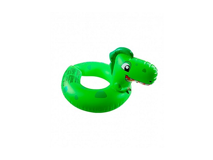 Bouée Piscine Enfant Dinosaure Gonflable Yellcetoy – Anneau Natation Avec Son Zizi, Vert Fun