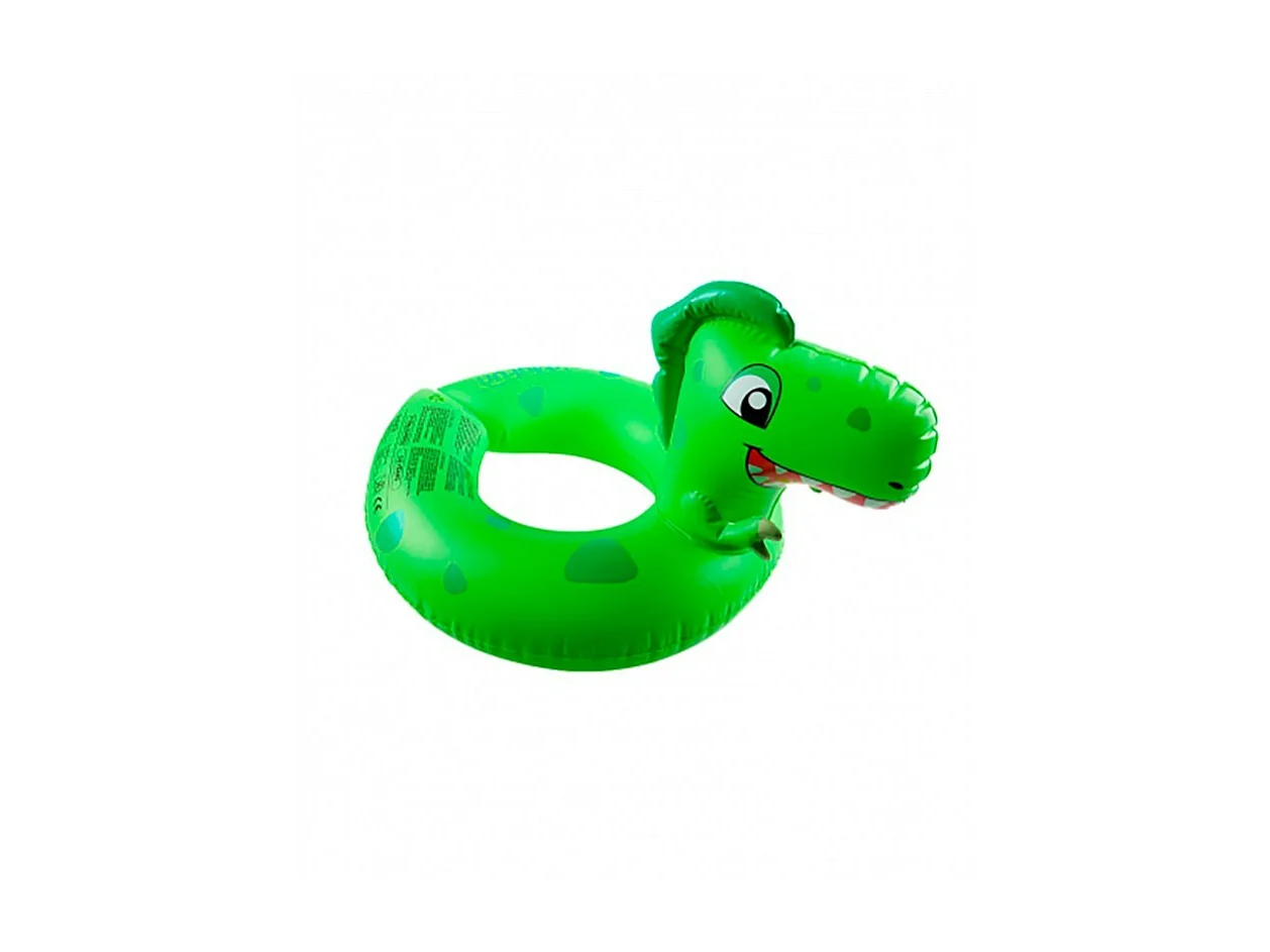 Bouée Gonflable Enfant dès 3ans et + pour Piscine & Plage, Flotteur ø49cm - Dinosaure ø49cm