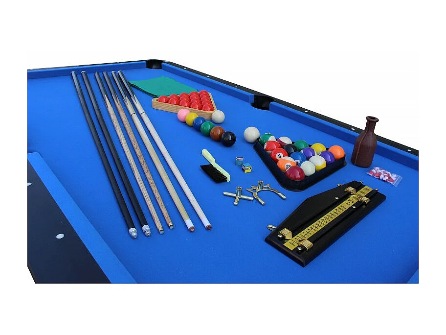 Billard Américain avec retour de boules automatique et accessoires