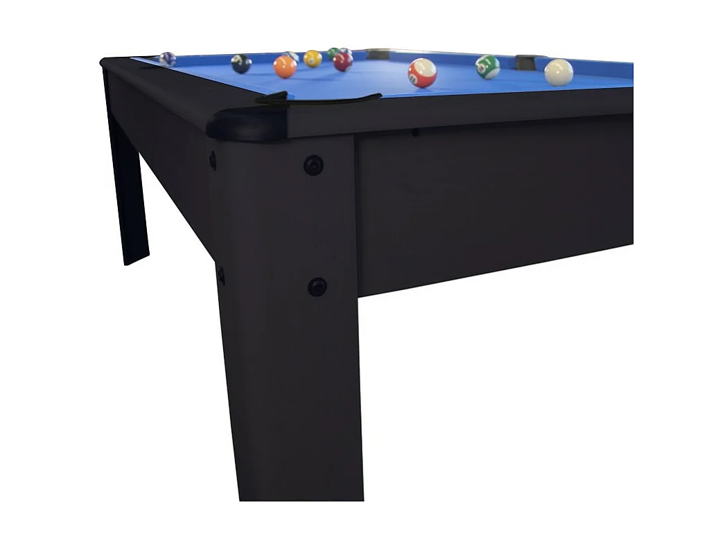 Billard Américain HARMONY 6Ft - 206,5 x 116,5 x 80 cm avec accessoires - Couleur Noir