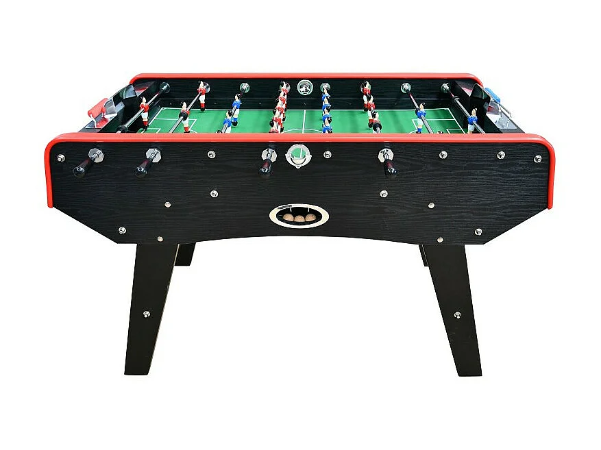 Baby-foot CLASSIC type Bistrot - 151 x 77 x 91 cm - Table de Baby-foot avec barres télescopiques et Balles Lièges Inclus