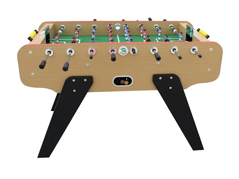 Baby-foot de Bar Deluxe Club 148 x 75 x 94 cm - 2 balles en liège inclus