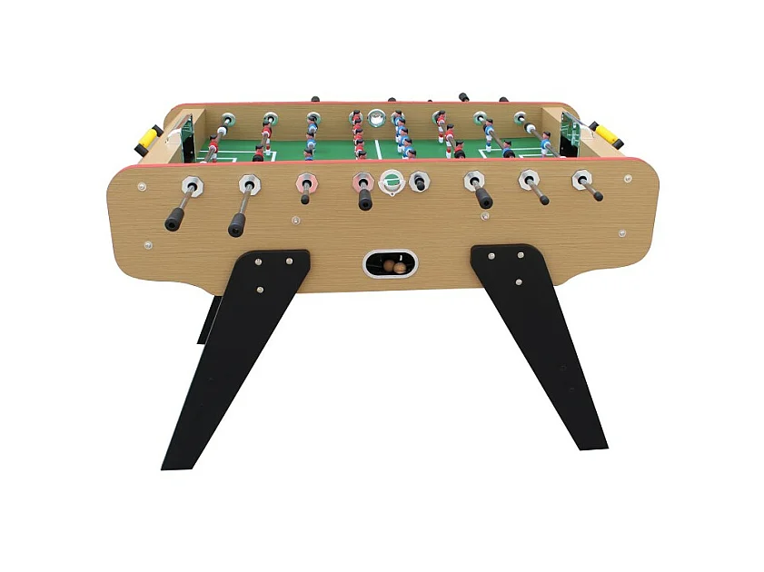 Baby-foot de Bar Deluxe Club 148 x 75 x 94 cm - 2 balles en liège inclus