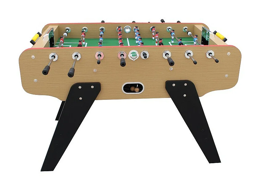 Baby-foot de Bar Deluxe Club 148 x 75 x 94 cm - 2 balles en liège inclus