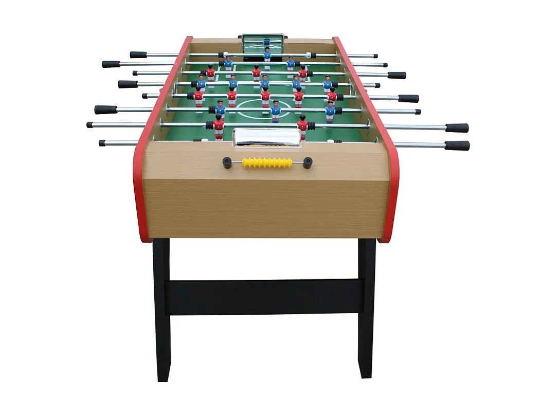 Baby-foot de Bar Deluxe Club 148 x 75 x 94 cm - 2 balles en liège inclus