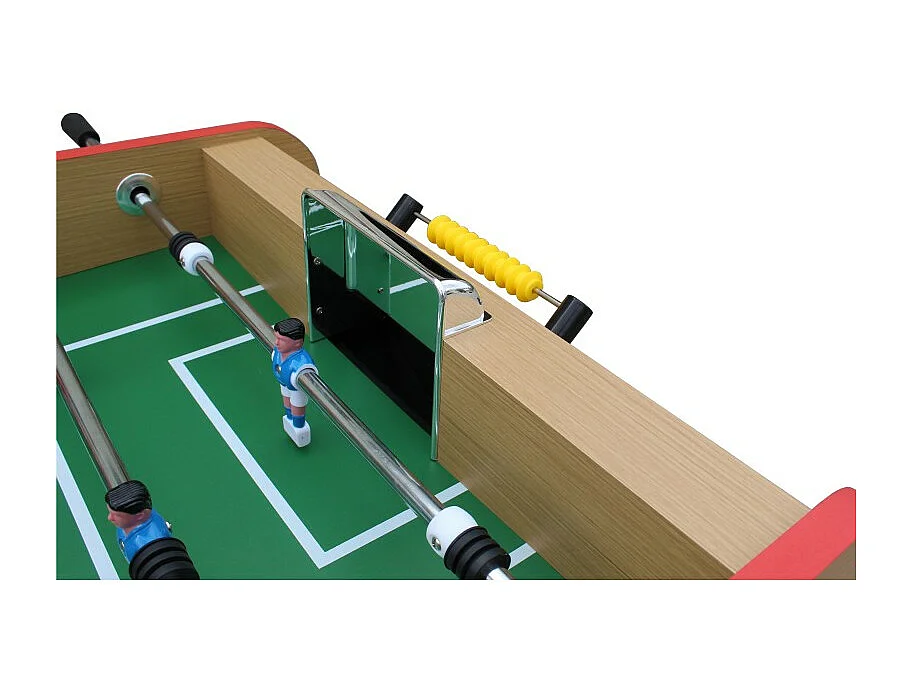 Baby-foot de Bar Deluxe Club 148 x 75 x 94 cm - 2 balles en liège inclus