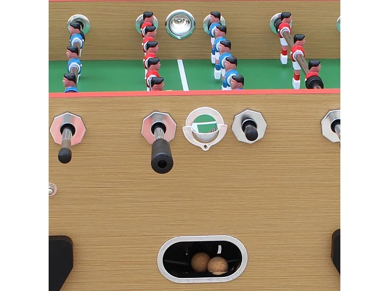 Baby-foot de Bar Deluxe Version Arena - Accesoires Inclus - 148 x 75 x 94 cm