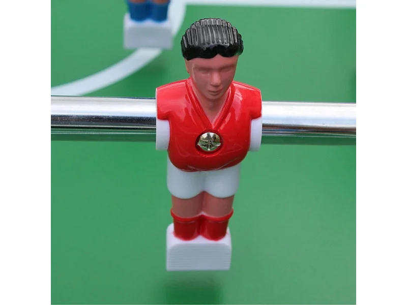 Baby-foot de Bar Deluxe Club 148 x 75 x 94 cm - 2 balles en liège inclus