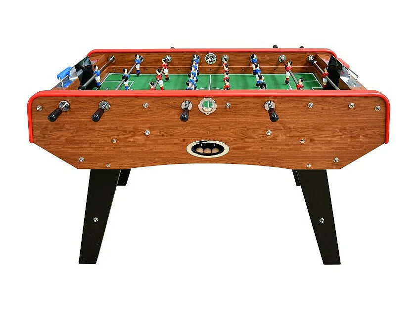 Baby-foot CLASSIC type Bistrot - 151 x 77 x 91 cm - Table de Baby-foot avec barres télescopiques et Balles Lièges Inclus