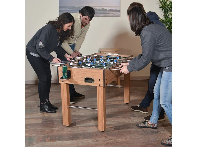 Baby-foot Teenager avec Porte Gobelets - 1,21m x 62cm