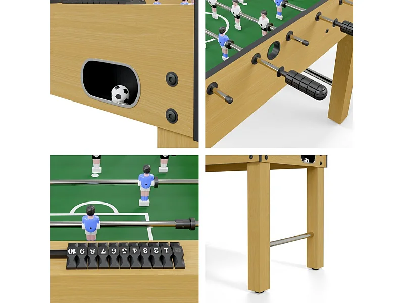 Baby-foot Teenager avec Porte Gobelets - 1,21m x 62cm