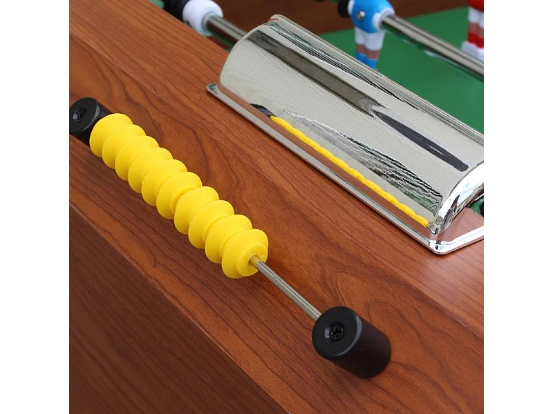 Baby-foot de Bar Deluxe Club 148 x 75 x 94 cm - 2 balles en liège inclus