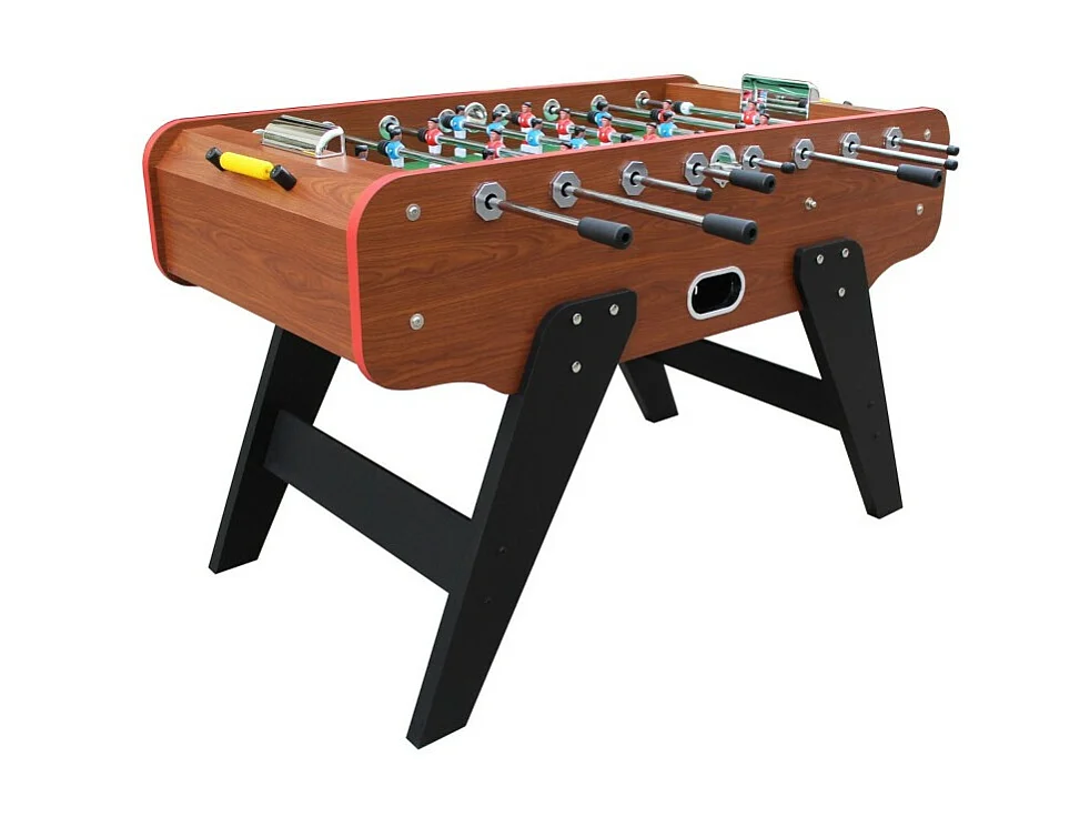 Baby-foot de Bar Deluxe Club 148 x 75 x 94 cm - 2 balles en liège inclus