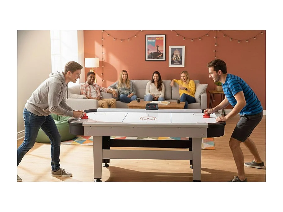 Table de Air Hockey Deluxe avec système Airflow 185 x 94cm