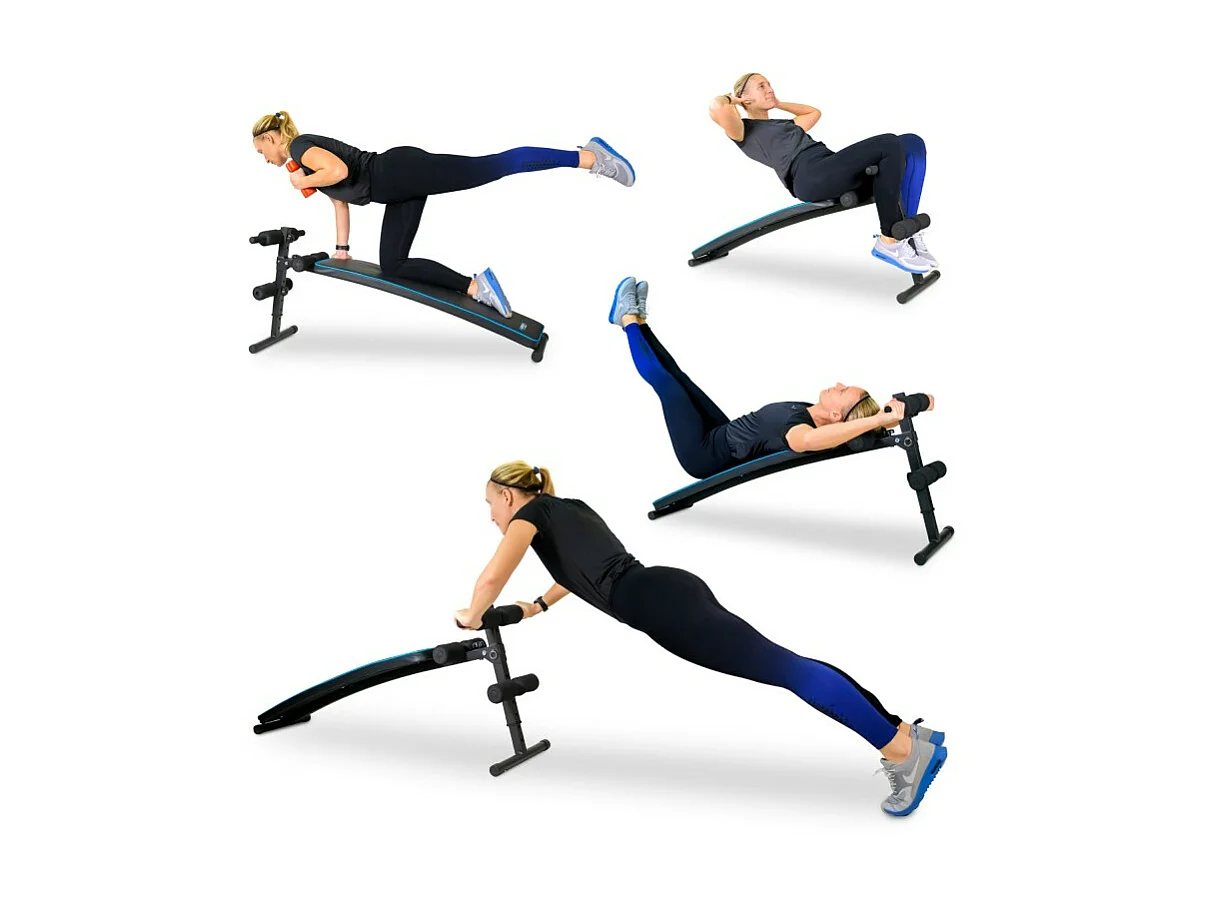 Banc de Musculation APOLLON Appareil de fitness multifonction avec Hauteur d'inclinaison réglable - Charge max 110Kg