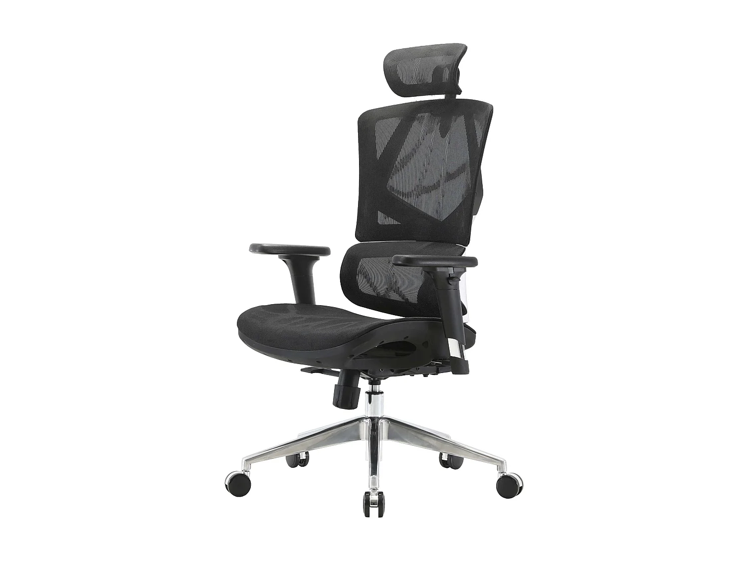 Chaise de bureau SIHOO-J89,  mesh noir