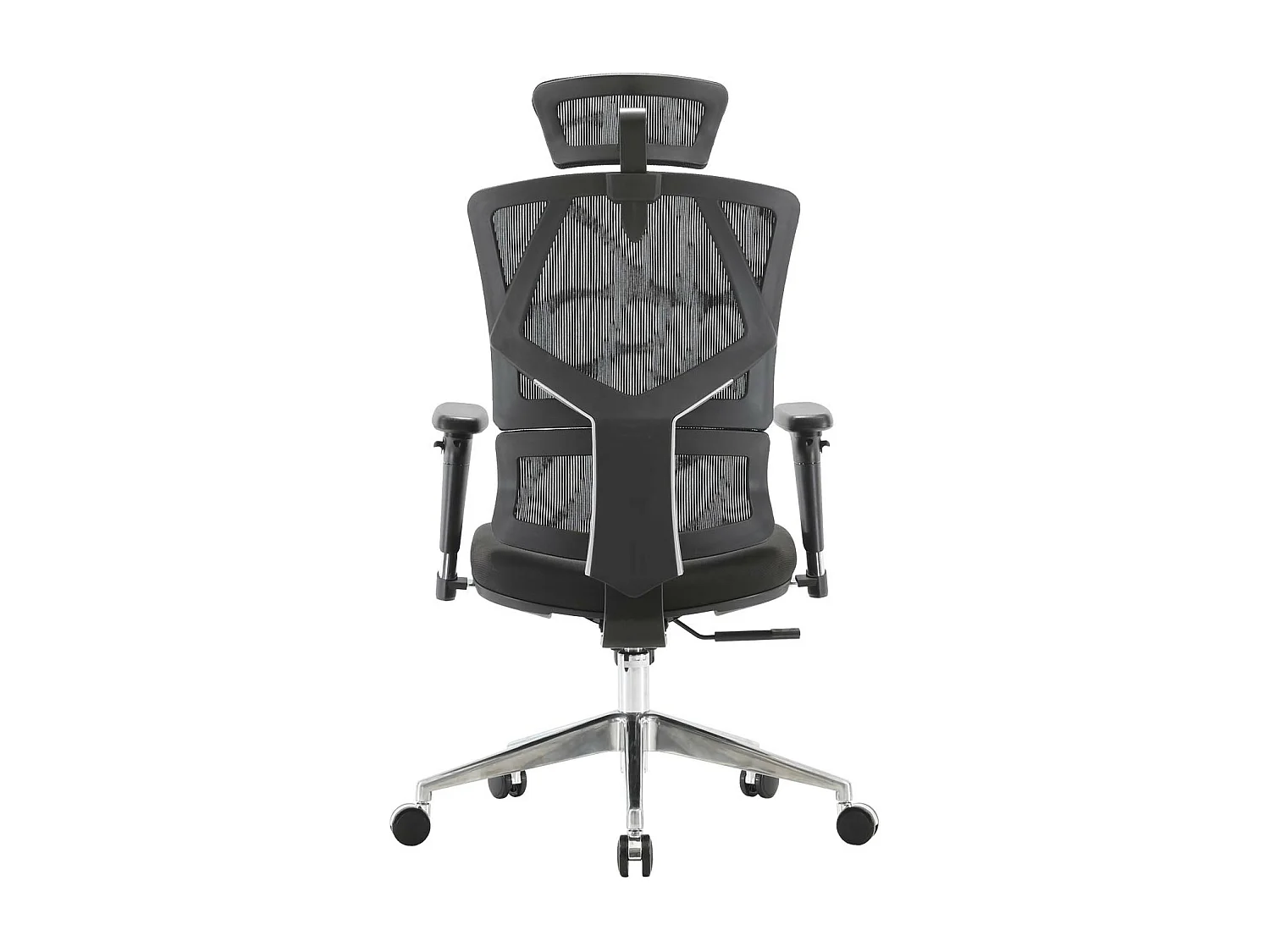 Chaise de bureau SIHOO-J89,  rembourré noir