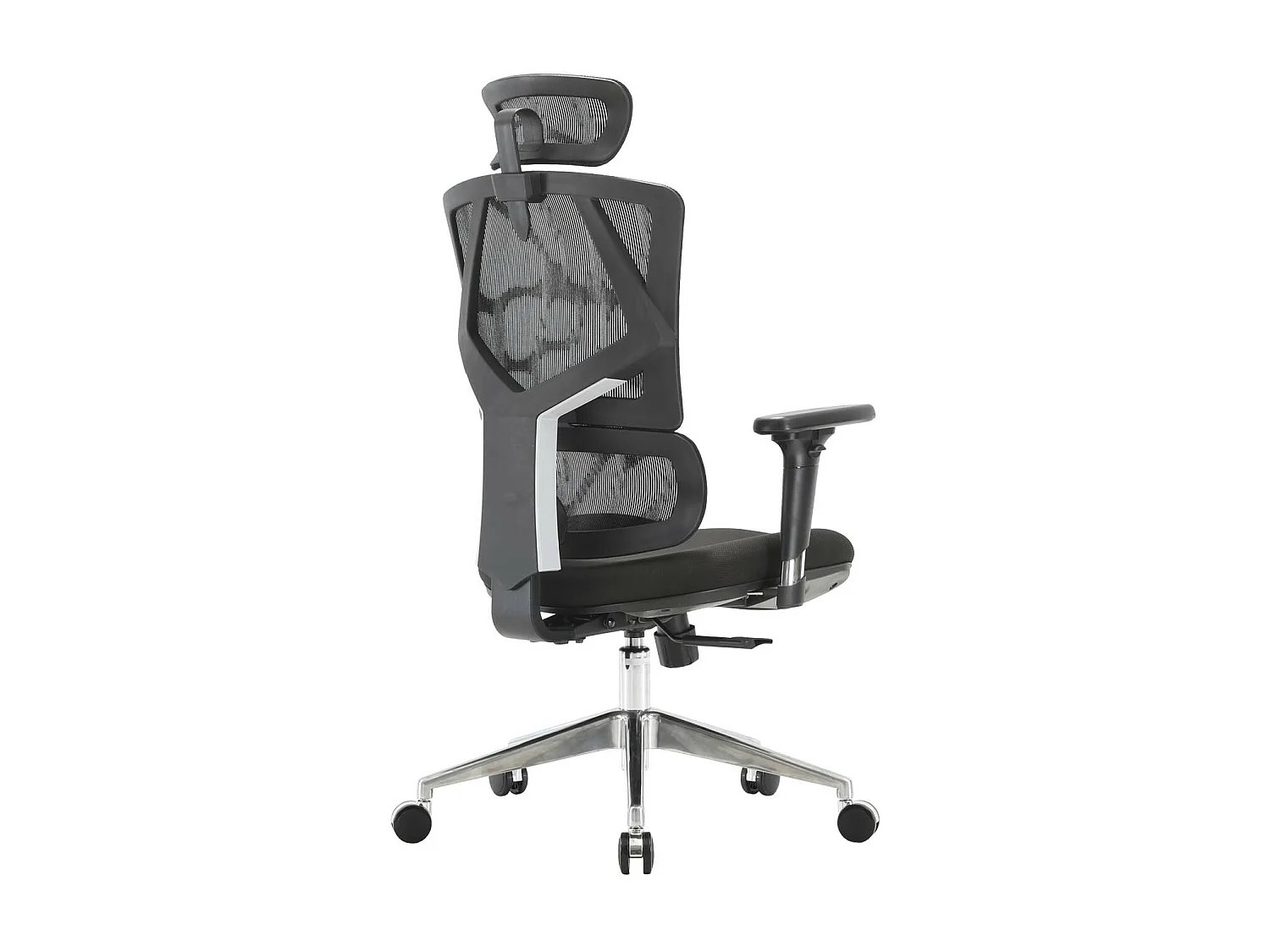 Chaise de bureau SIHOO-J89,  rembourré noir