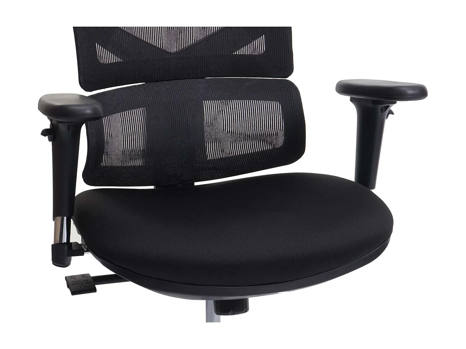 Chaise de bureau SIHOO-J89,  rembourré noir