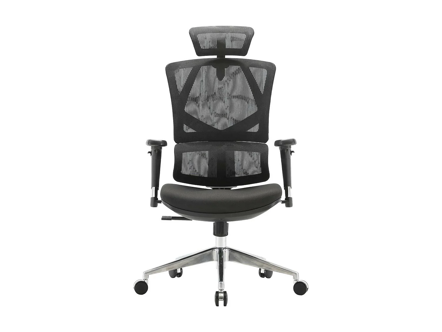 Chaise de bureau SIHOO-J89,  rembourré noir