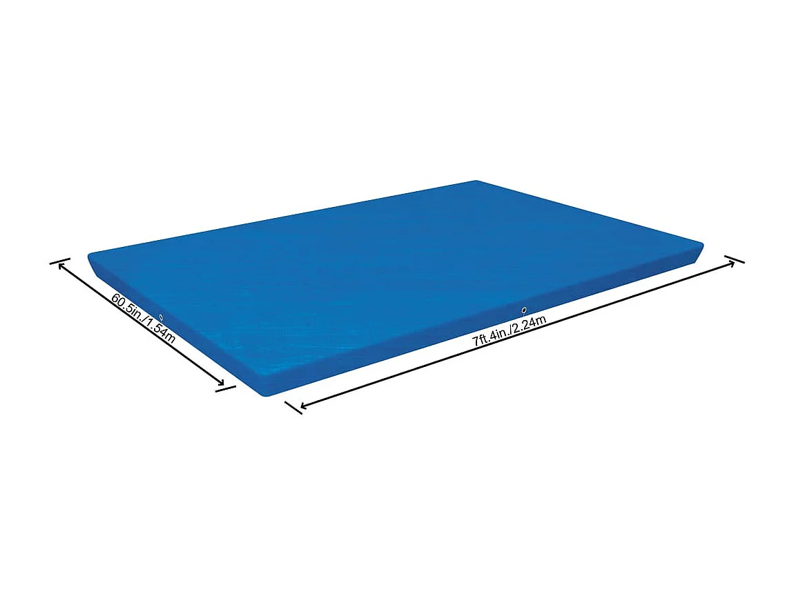 Poolabdeckung Flowclear 221x150 cm