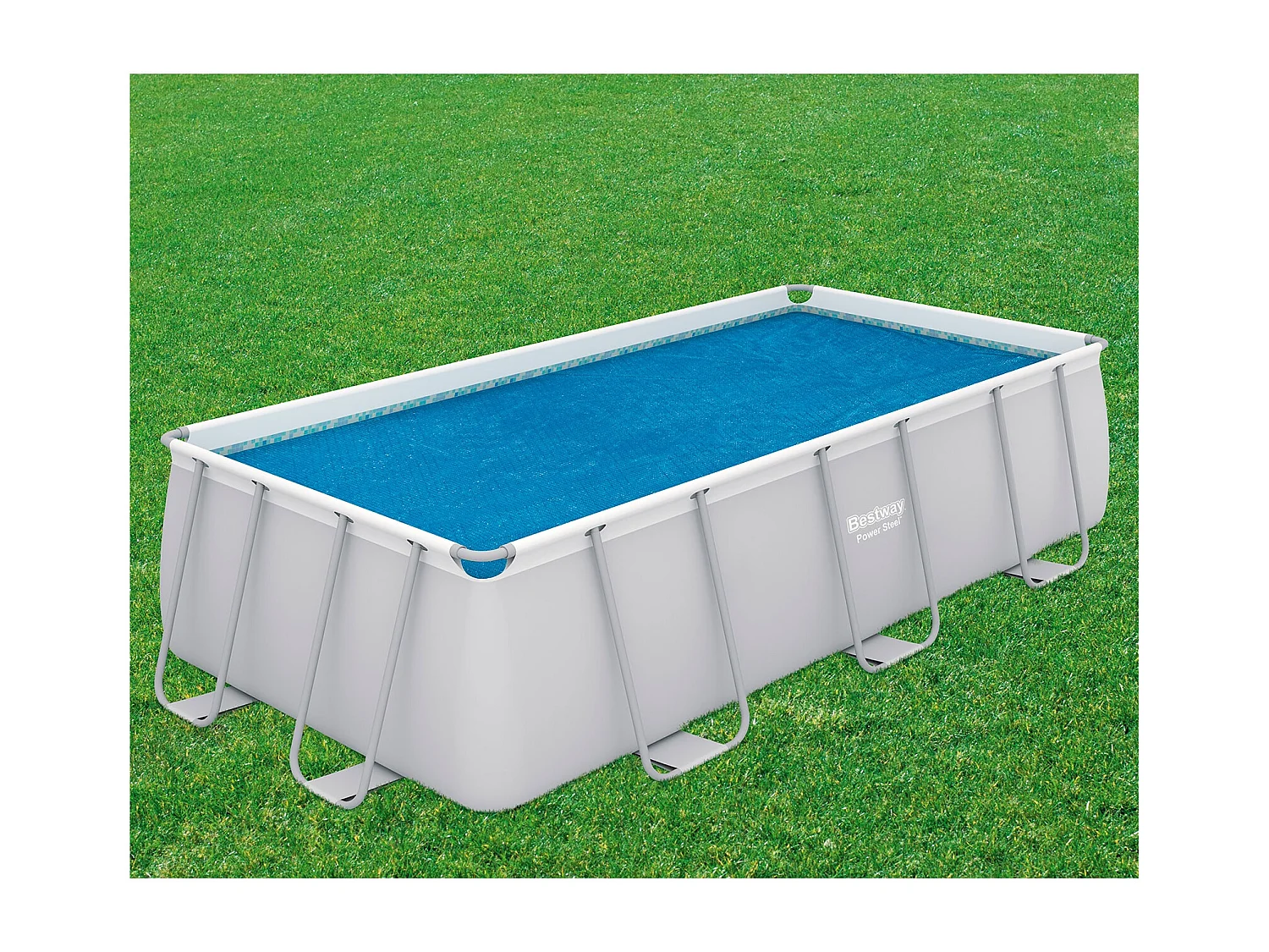 Cobertor Solar para Piscina Desmontable Bestway 380x180 cm Rectangular