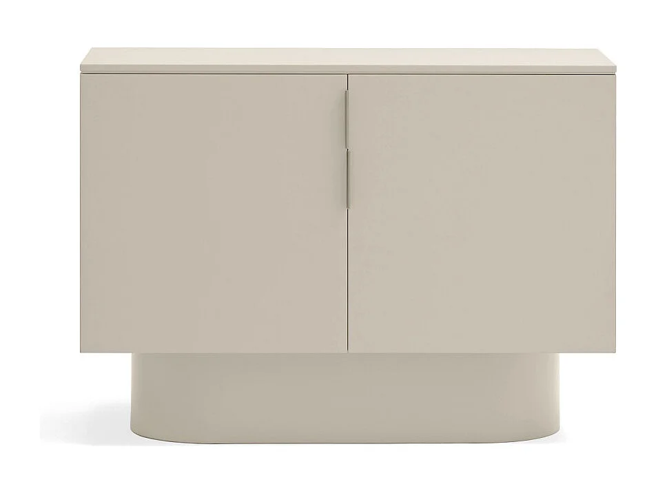 Totem - Buffet 2 portes en bois L100 cm - Couleur : Sable