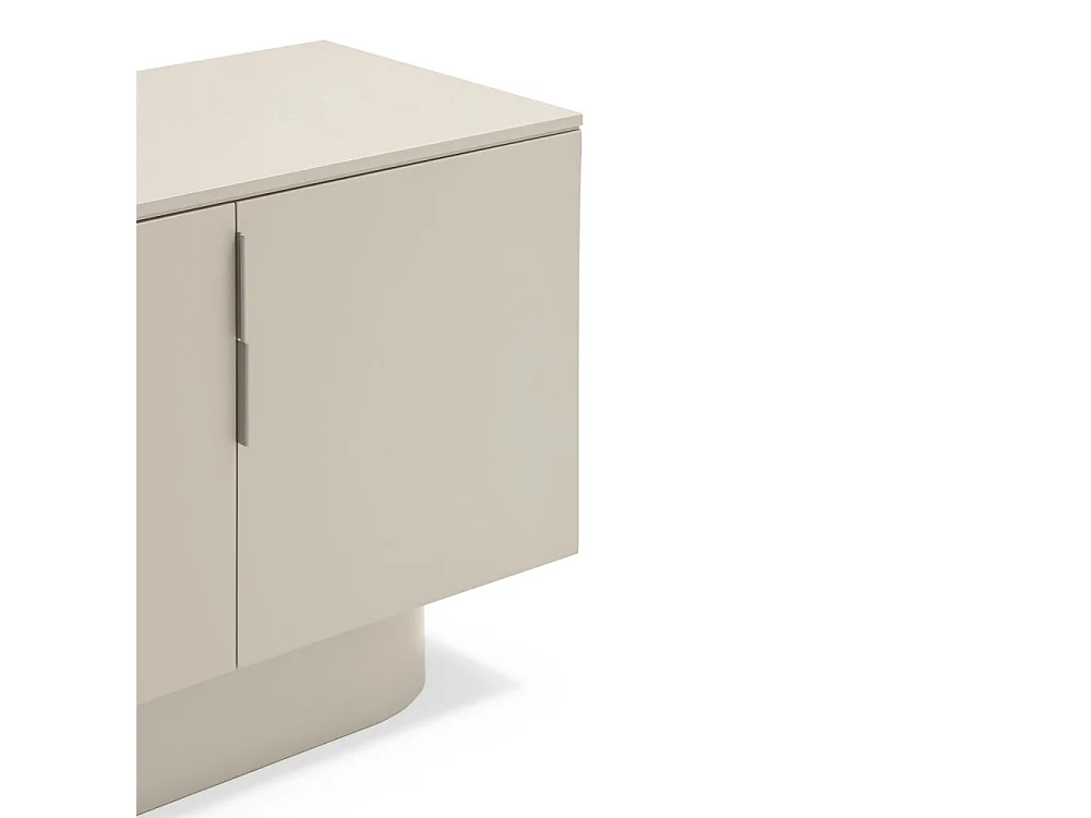 Totem - Buffet 2 portes en bois L100 cm - Couleur : Sable