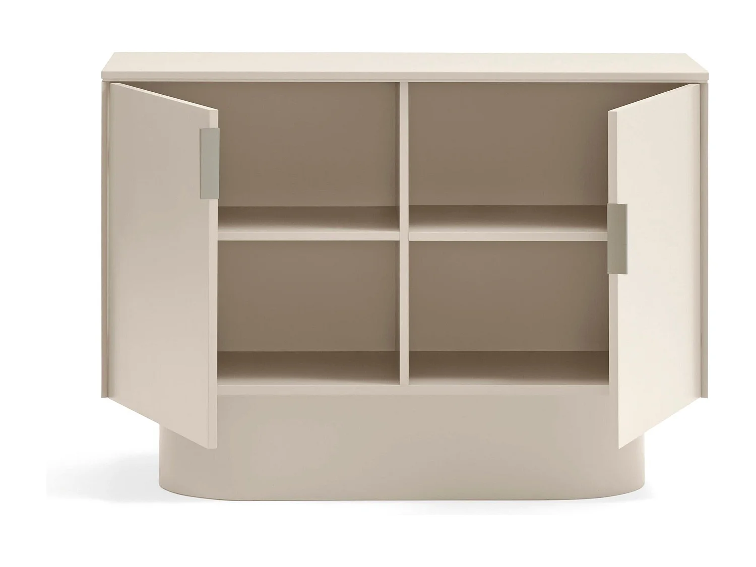 Totem - Buffet 2 portes en bois L100 cm - Couleur : Sable