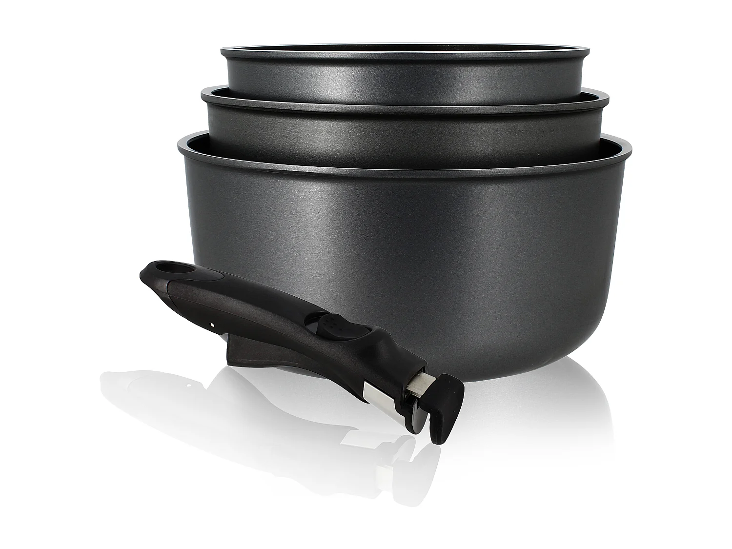 Menastyl - Set De 4 Pieces Casseroles Induction