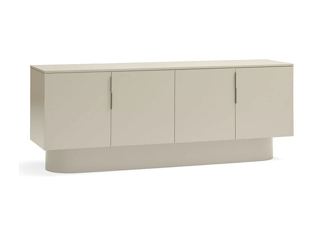 Totem - Buffet 4 portes en bois L200cm - Sable