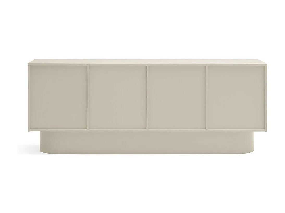 Totem - Buffet 4 portes en bois L200cm - Sable