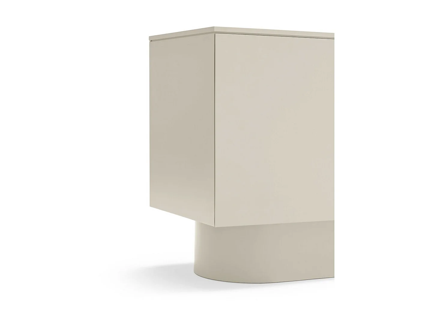 Totem - Buffet 4 portes en bois L200cm - Sable