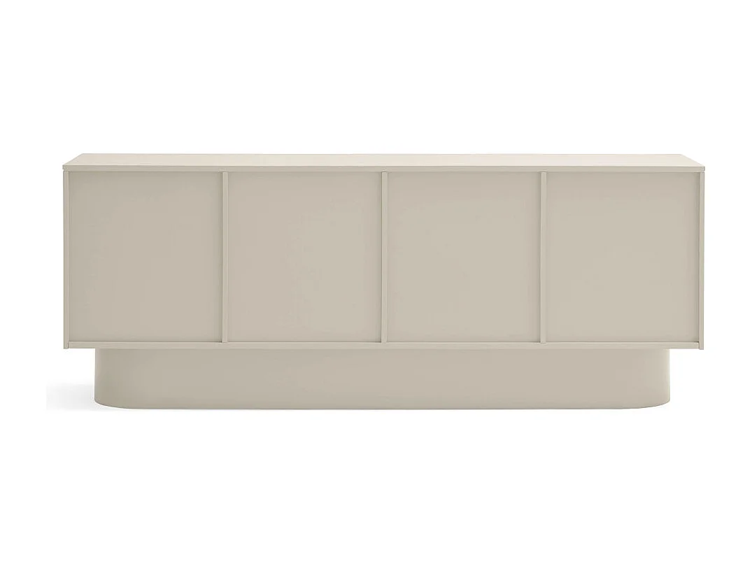 Totem - Buffet 4 portes en bois L200cm - Sable