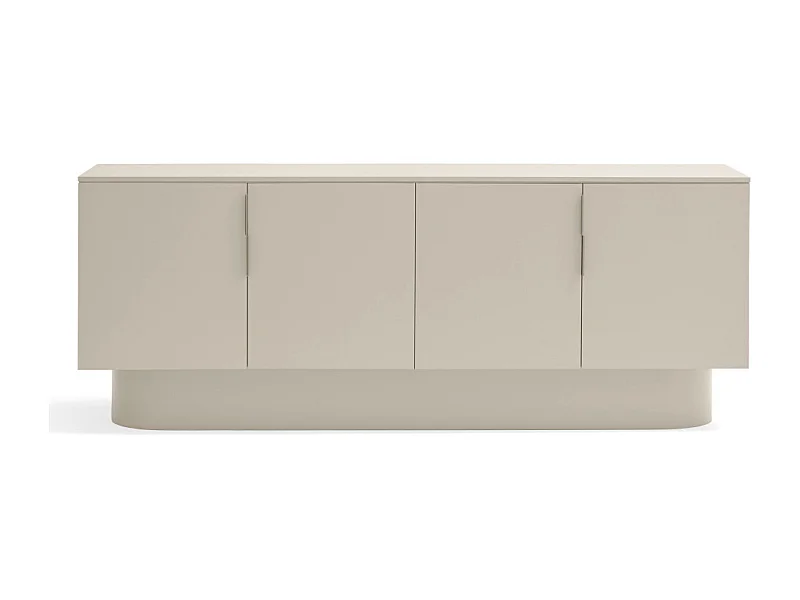 Totem - Buffet 4 portes en bois L200cm - Sable