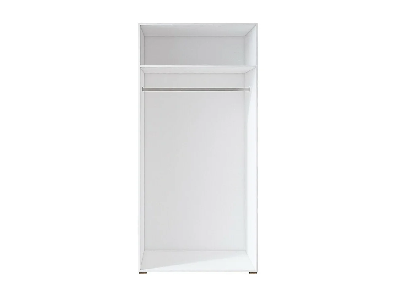 Armario diseño 100 cm 2 puertas con grandes espejos colección JUPITER