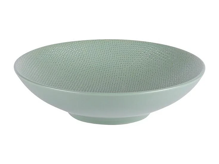 Assiette creuse Vésuvio sauge 19 cm (lot de 6)