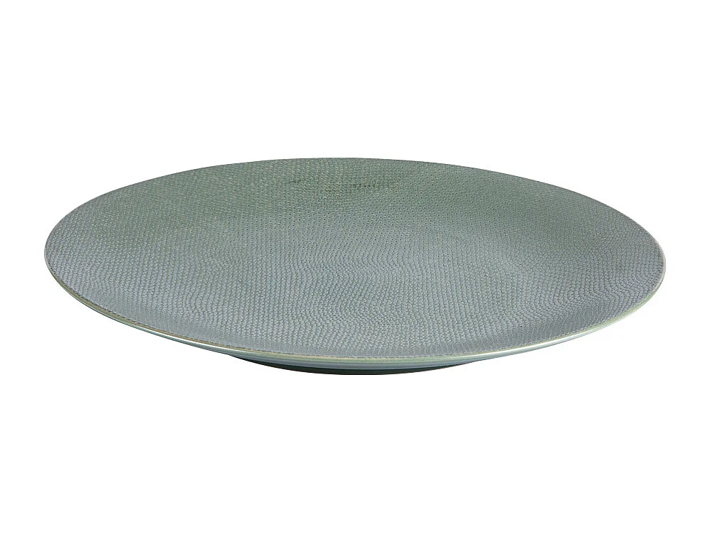 Assiette de présentation Vésuvio sauge 31 cm