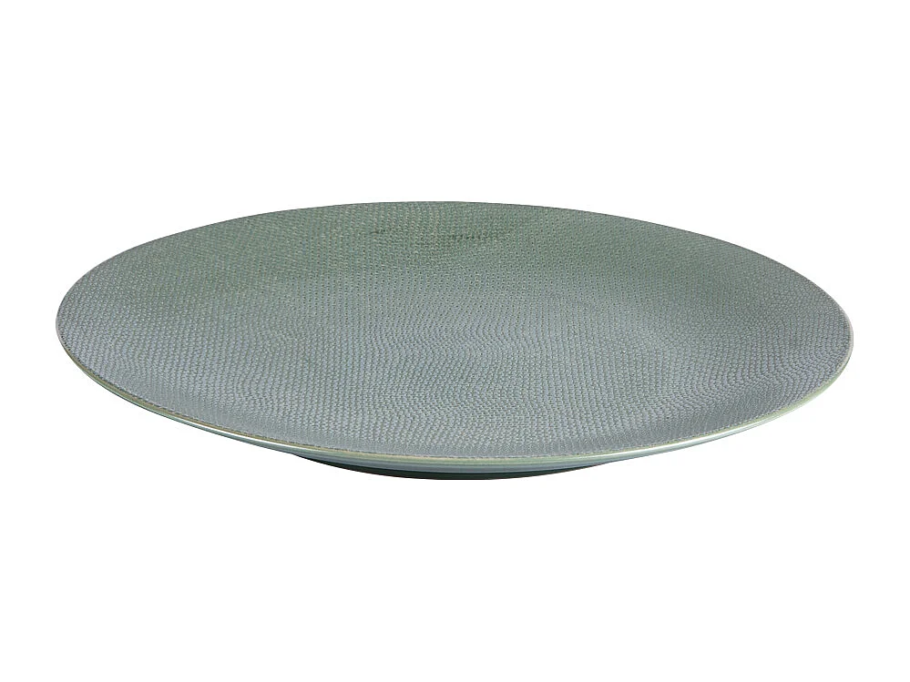 Assiette de présentation Vésuvio sauge 31 cm