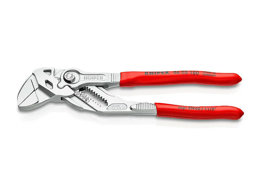 Pince clé multiprise gainée capacité 52mm longueur 250mm KNIPEX 8603250