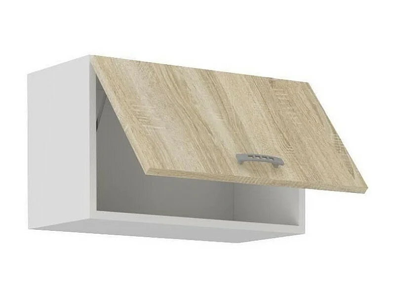 Meuble hotte SARA - Décor chene sonoma - L60xP31xH71,5 cm - Fabriqué en Pologne