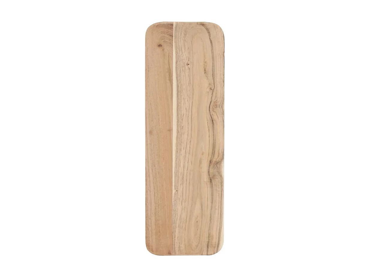 Plateau rectangulaire en acacia naturel L30