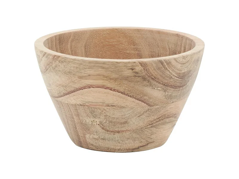 Récipient en bois d'acacia naturel Ø 13 cm