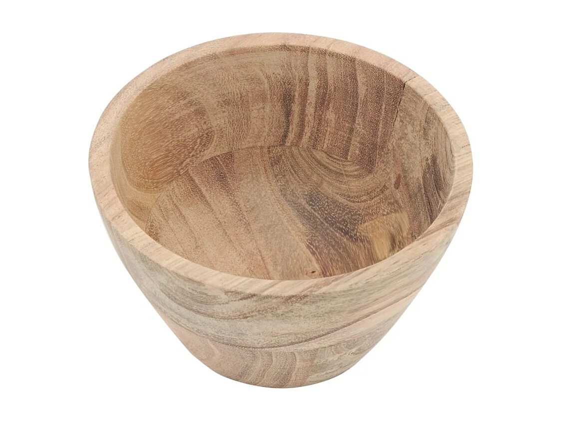 Récipient en bois d'acacia naturel Ø 13 cm