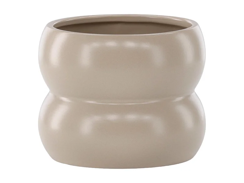Dapne bloempot mat beige.
