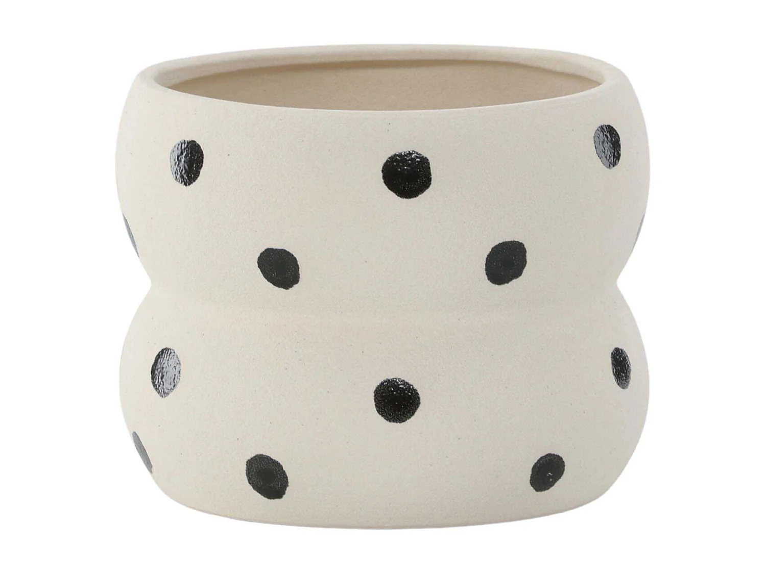 Dapne Blumentopf beige.