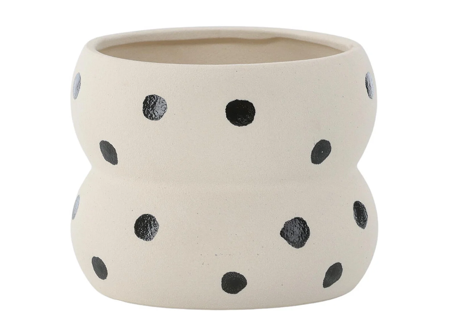 Dapne bloempot beige.